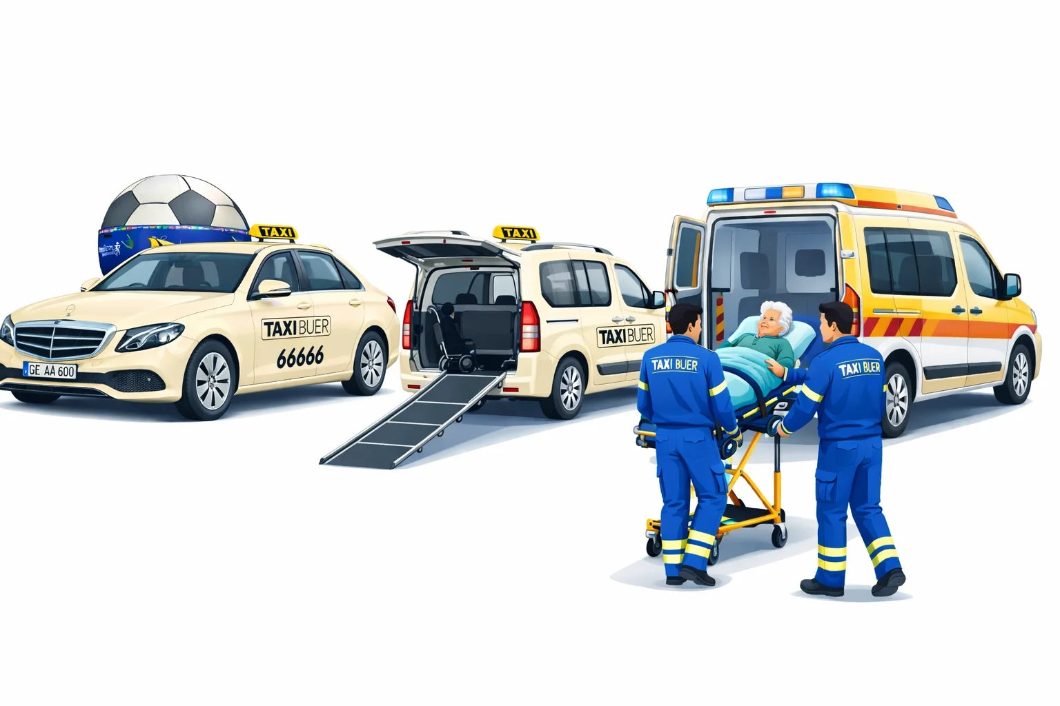 Fahrzeuge Taxi Buer